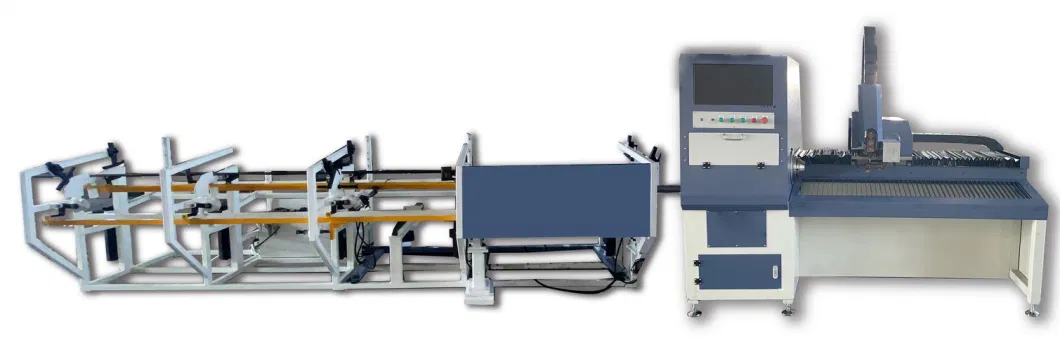 New Version Semi Auto Precision Steel Pipe Cutting Machines CNC Router Pipe Tube Cutter Machinery Price