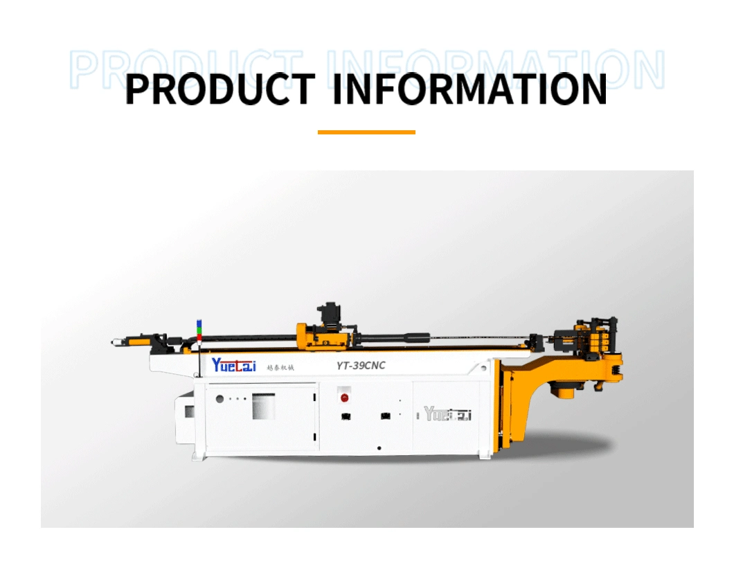 3D CNC Full Automatic Stainless Steel Metal Aluminum Round Square Tube Bending Machine Hydraulic Pipe Bender with Mandrel