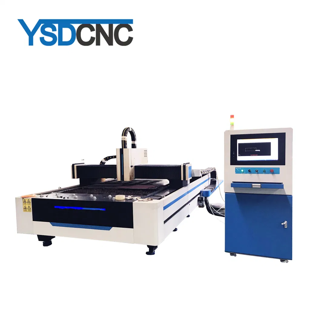 1000W 1500*3000 Stainless Steel Aluminum Copper Sheet Metal Industrial Laser Equipment Metal Plate Tube Pipe Automatic CNC Fiber Laser Cutting Machine