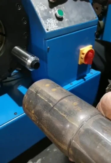 Máquina de encolhimento de tubos de aço para tubos de aço de tamanhos diferentes