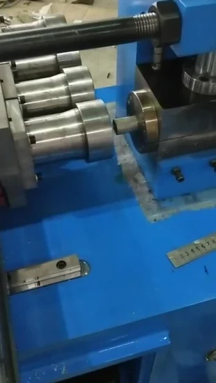 Metal automático redondo quadrado tapper tubo final reduzindo formando preço da máquina encolhível