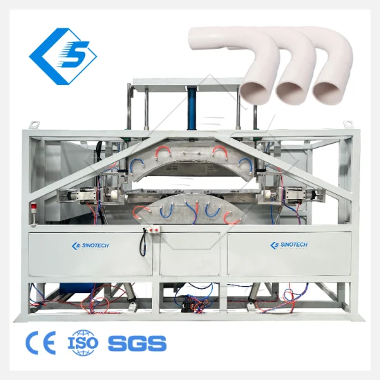 Máquina dobradeira de tubo de plástico semiautomática com preço atraente e plástico PVC